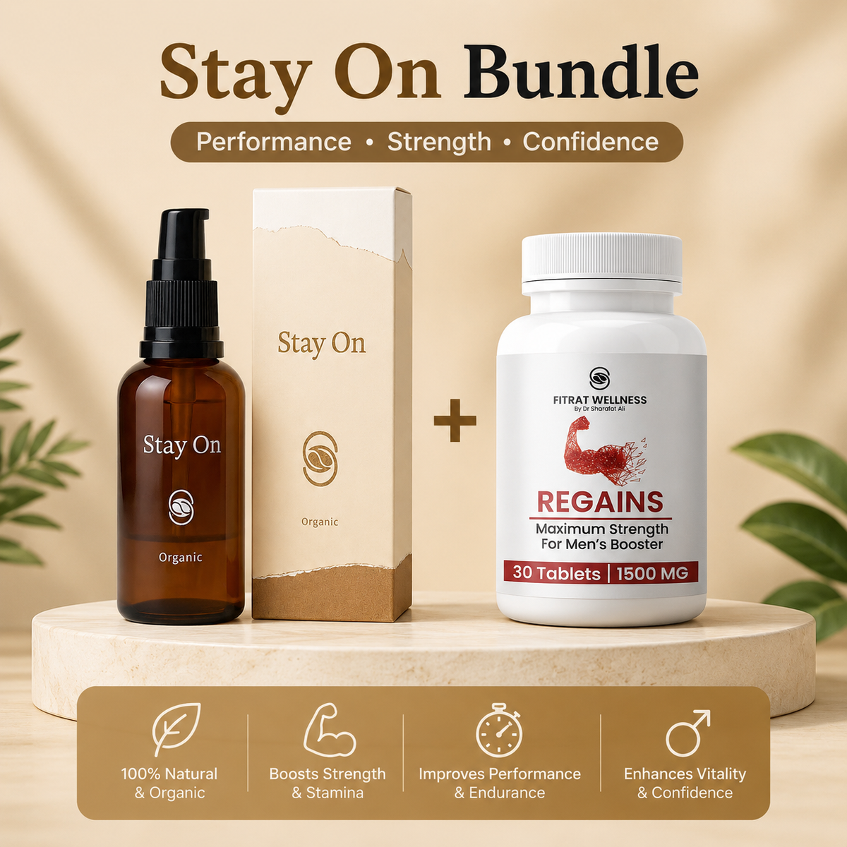REGAIN & STAY ON - Men Power Booster